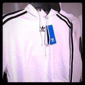 Cropped Adidas hoodie